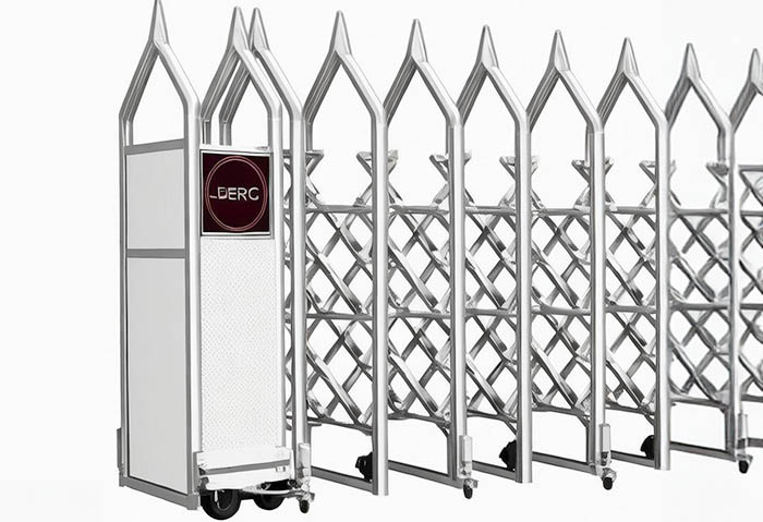 鋁型材定制開模自動伸縮門鋁型材