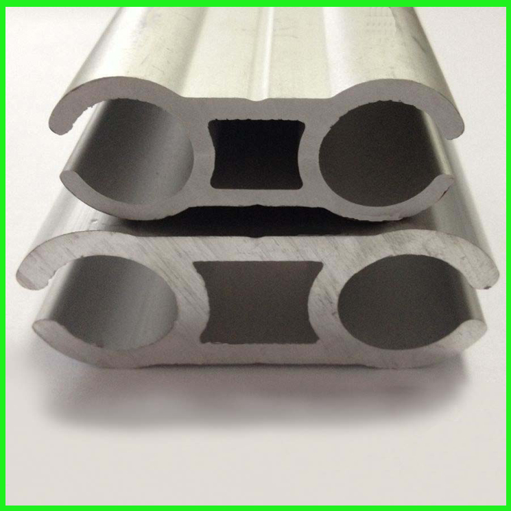 鋁型材定制開模鋁合金篷房2孔型材